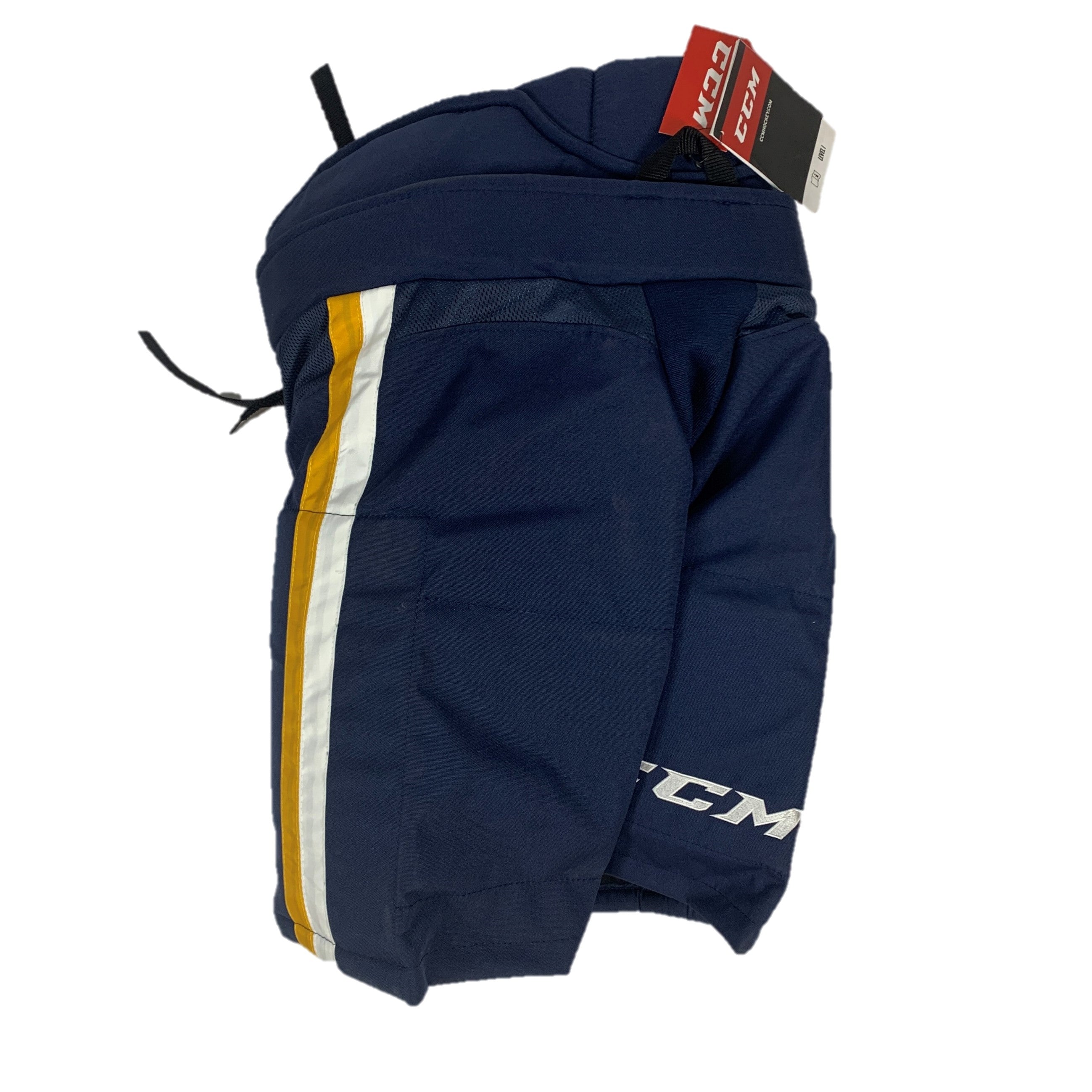 CCM HP31 - Pantalon de hockey OHL Pro Stock (bleu marine/jaune/blanc)